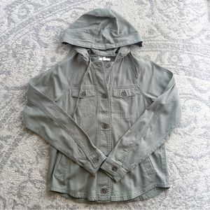 NWOT Maurice’s Olive Utility Jacket